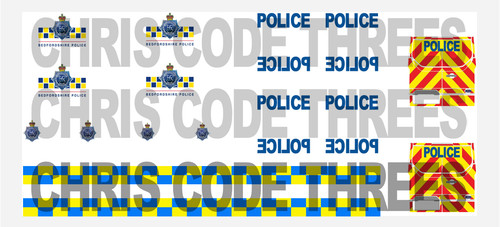 Code adhesive vinyl - 3, decals