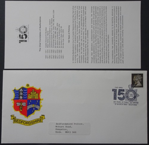 1990 bedfordshire 150 years - 1990,